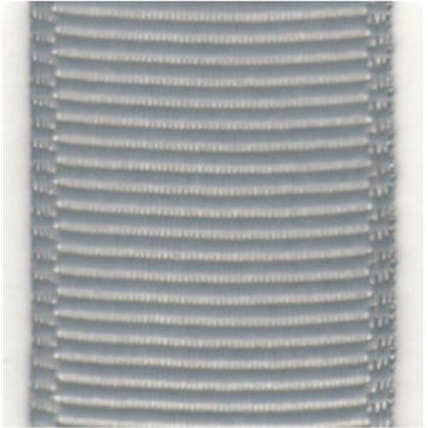 Papilion Papilion R074200160015100Y .63 in. Grosgrain Ribbon 100 Yards - Grey R074200160015100Y - main